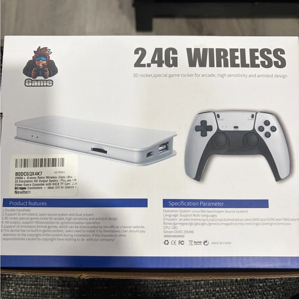 2.4G Wireless Game Console - White